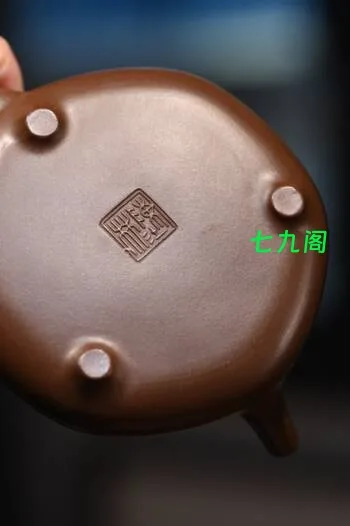 陈彬六方紫砂壶【乐瓢】 原矿紫泥 200ml