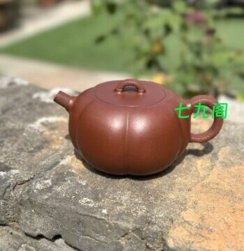 杨笛紫砂茶壶图片【瓜絮】原矿底槽清280ml