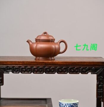 骆俊杰紫砂壶简介【海棠】原矿底槽清280ml